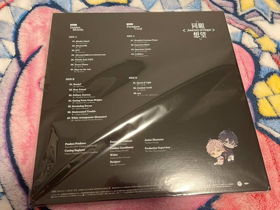 Amazon.co.jp: アークナイツ 2周年記念レコード 同願想望 ｜ 明日方舟