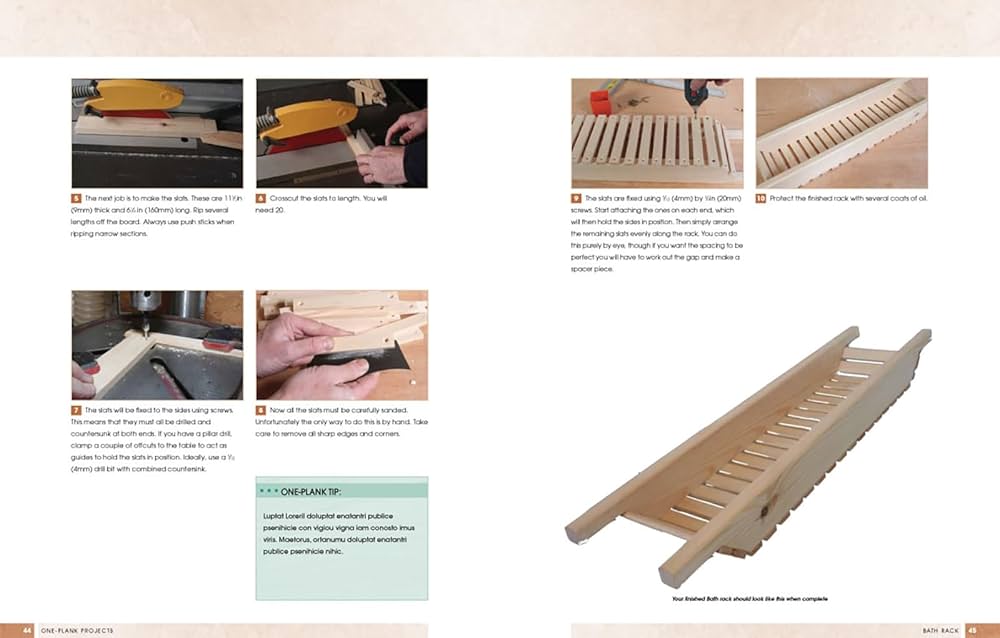 One-Plank Woodworking Projects: Standing, Andy: 9781861088987