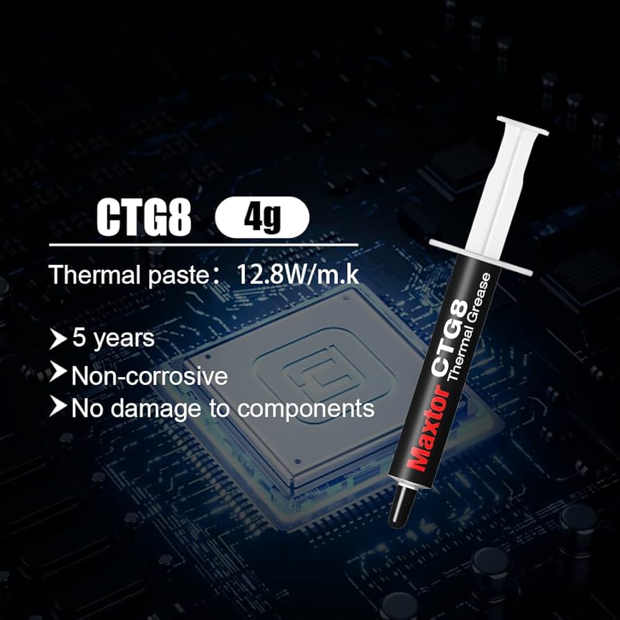 Amazon.com: Maxtor CTG8 4 Grams Thermal Compound Paste Heat Sink