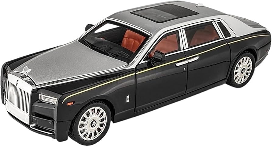 Amazon | ミニカーモデル 1/18 ロールスロイスファントム合金高級車