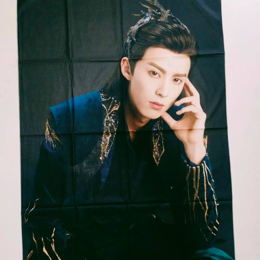 Amazon.co.jp: ⑤ 王鶴棣 ワンホーディー タペストリー 東方青蒼 花