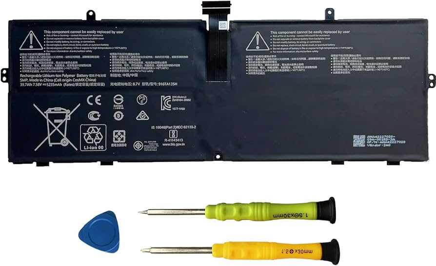 Amazon.com: AOMKA 916TA135H DYNZ02 Laptop Battery Replacement for