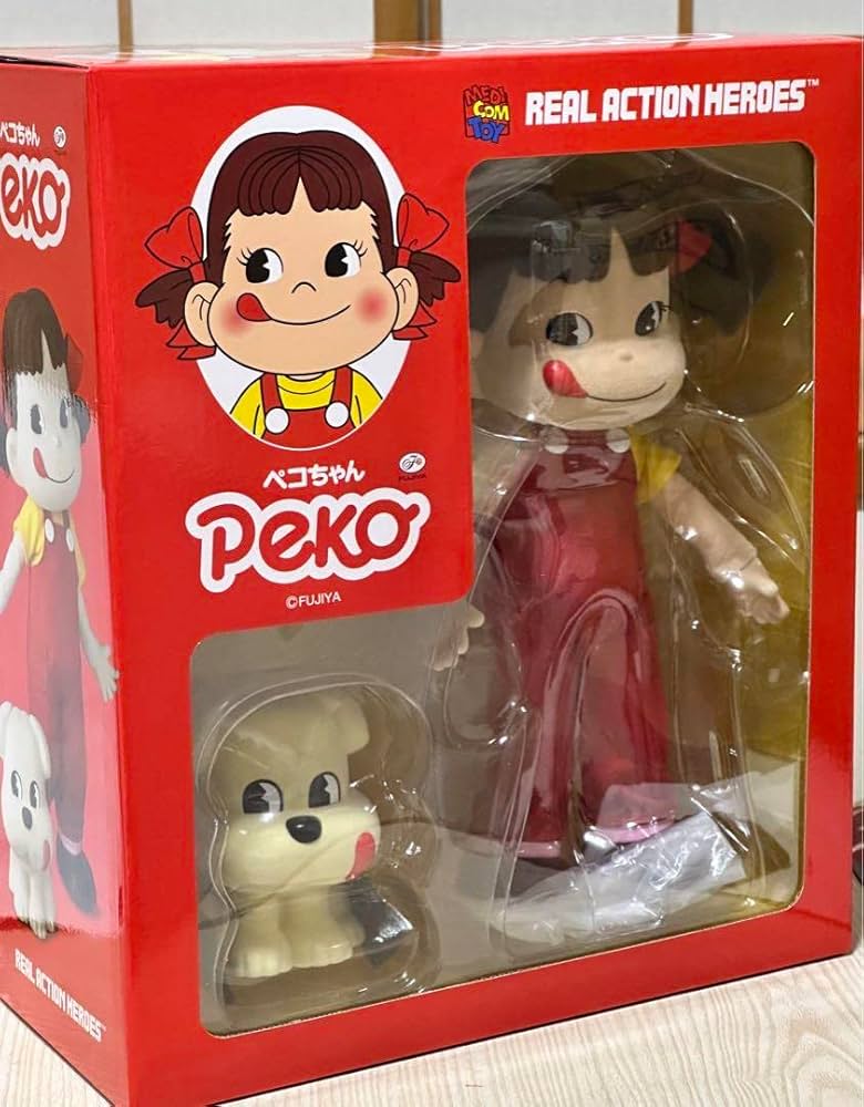 Amazon.co.jp: リアルアクションヒーローズ不二家ペコちゃん : おもちゃ