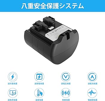 Amazon.co.jp: VacuVolt 3000mAh 掃除機 PVB-1825A 日立互換バッテリー