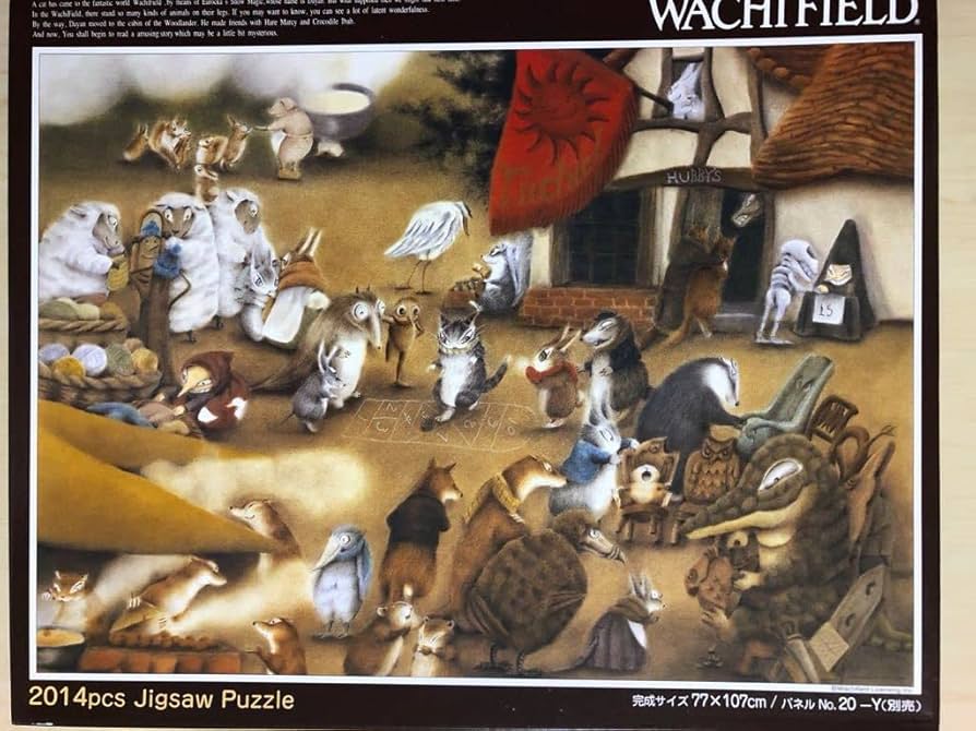 Amazon | WACHI FIELD わちふぃーるど 冬の大市 ダヤン ジグソー