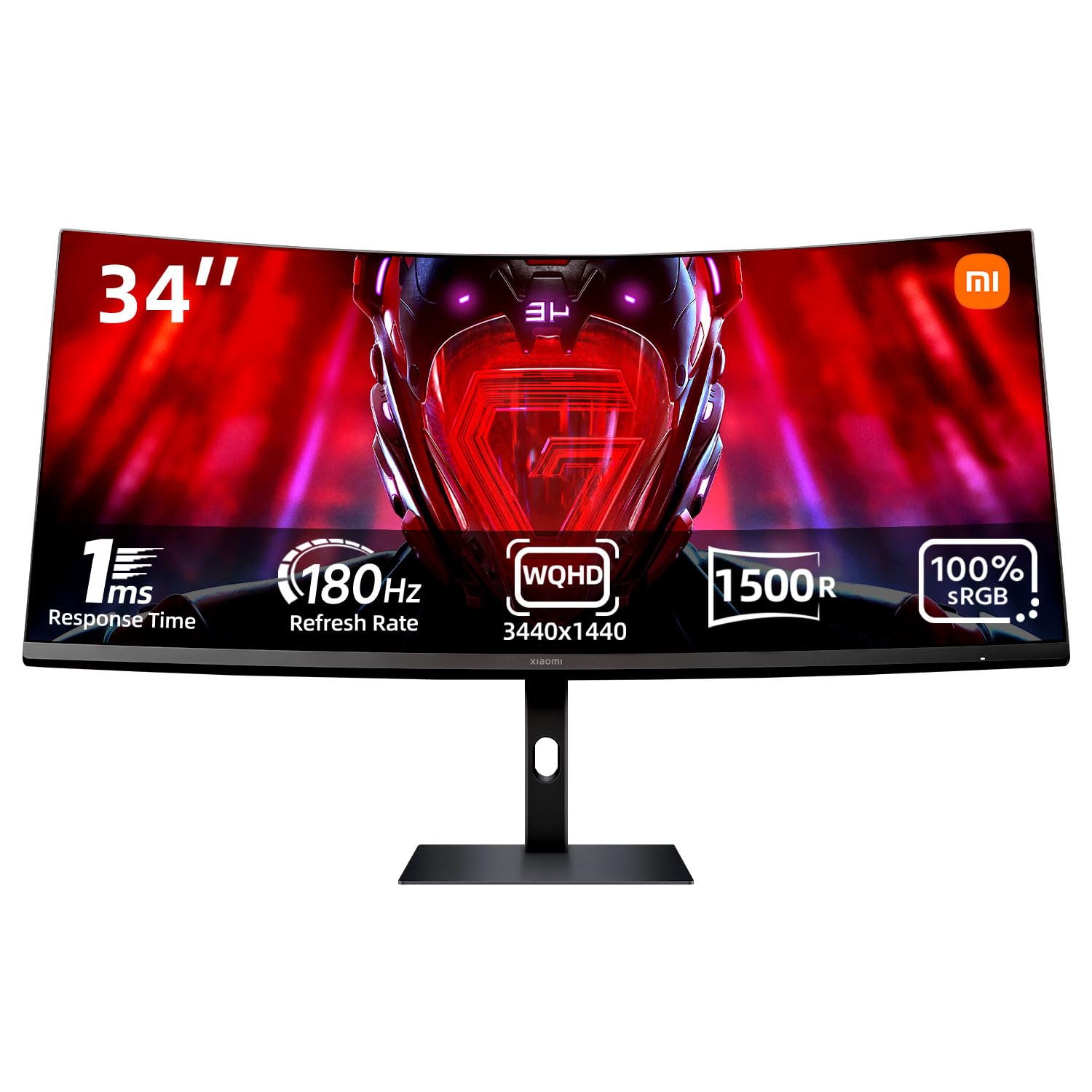 Amazon.com: XIAOMI Curved Gaming Monitor 34-inch 180Hz High Reshed