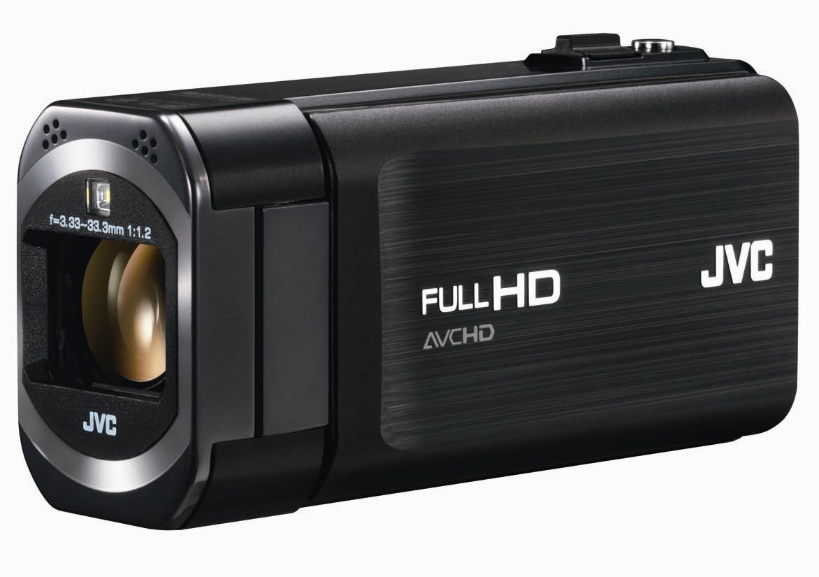 動作確認OK】JVC Everio GZ-E310-V 三脚 バッテリー2個 動作確認OK