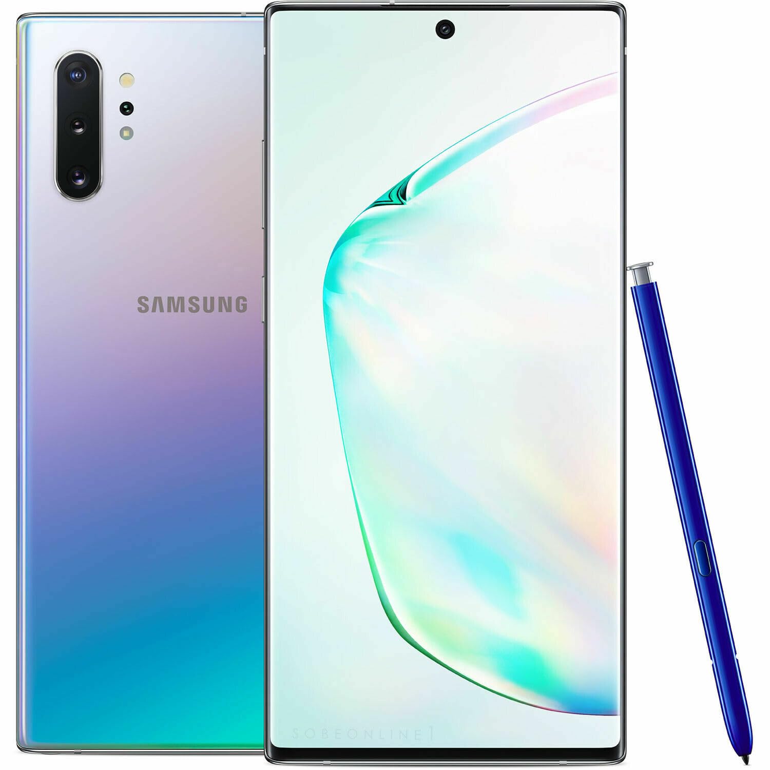 Amazon.com: Samsung Galaxy Note 10+, 256GB, Aura Glow Silver