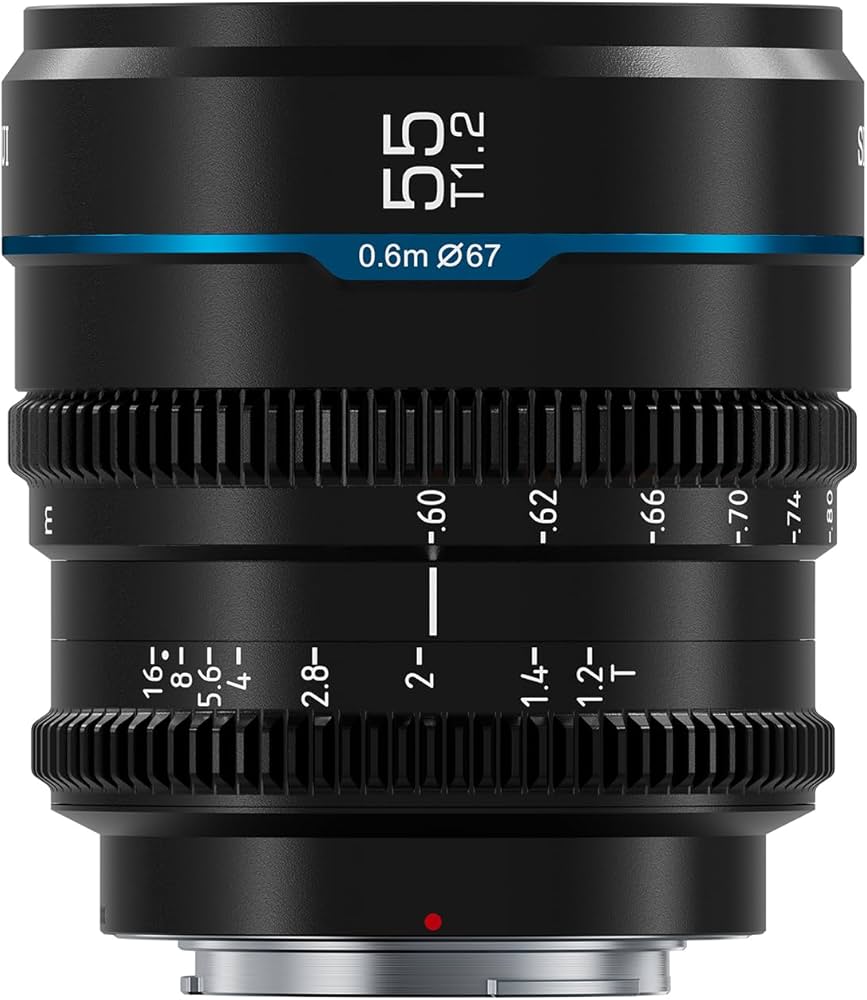 Amazon.com : SIRUI Night Walker 55mm S35 Manual Focus Cine Lens