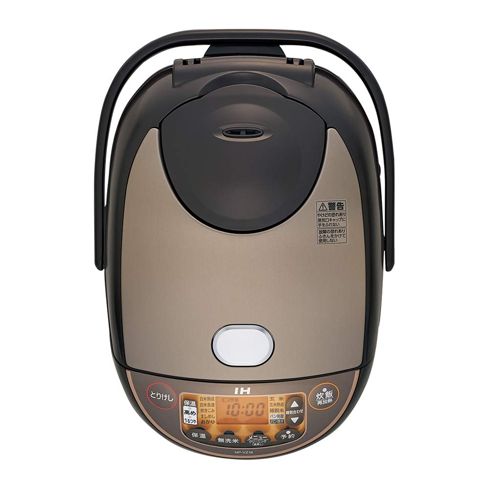 Amazon | 象印 炊飯器 1升 (10合) IH式 極め炊き ブラウン NP-VZ18-TA
