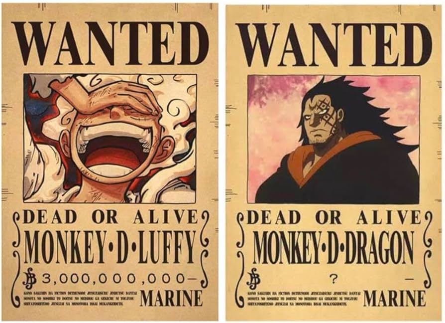 Amazon.co.jp: ONEPIECE ワンピ ース 手配書 ポスター 2枚セット