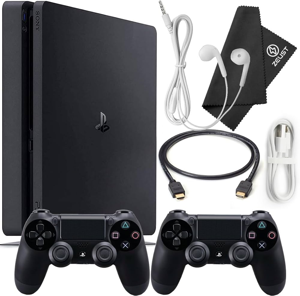 Amazon.com: Zeust PlayStation 4 Slim 1TB Console Bundle - Includes