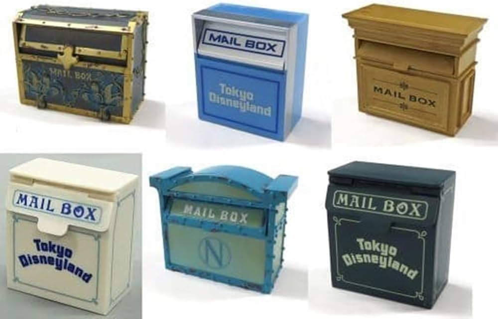 Amazon.co.jp: ディズニー メール ボックス ミニチュア フィギュア