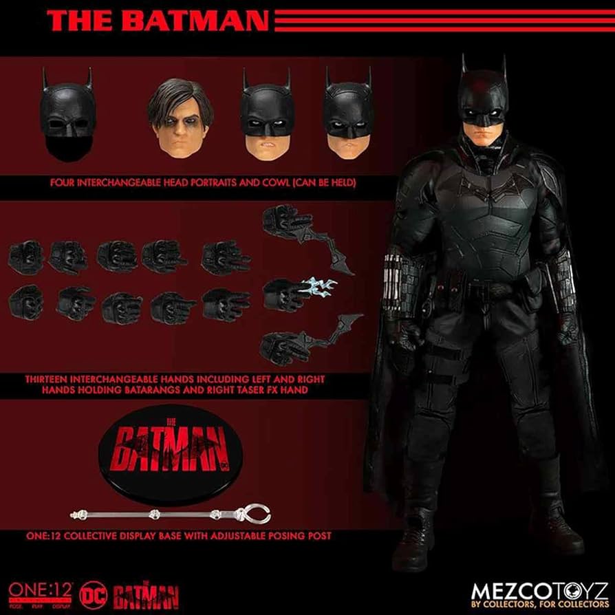 Amazon.co.jp: Mezco Toyz The Batman One:12 コレクティブアクション