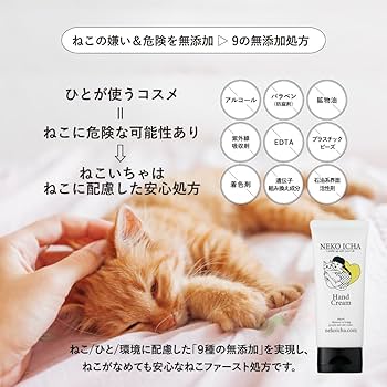 Amazon.co.jp: 【 ねこいちゃ ハンドクリーム 】またたび スキンシップ