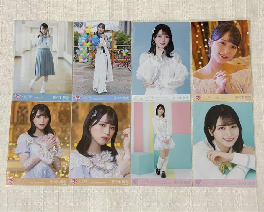 Amazon.co.jp: イコラブ 佐々木舞香 生写真 バラ8枚 売り : おもちゃ