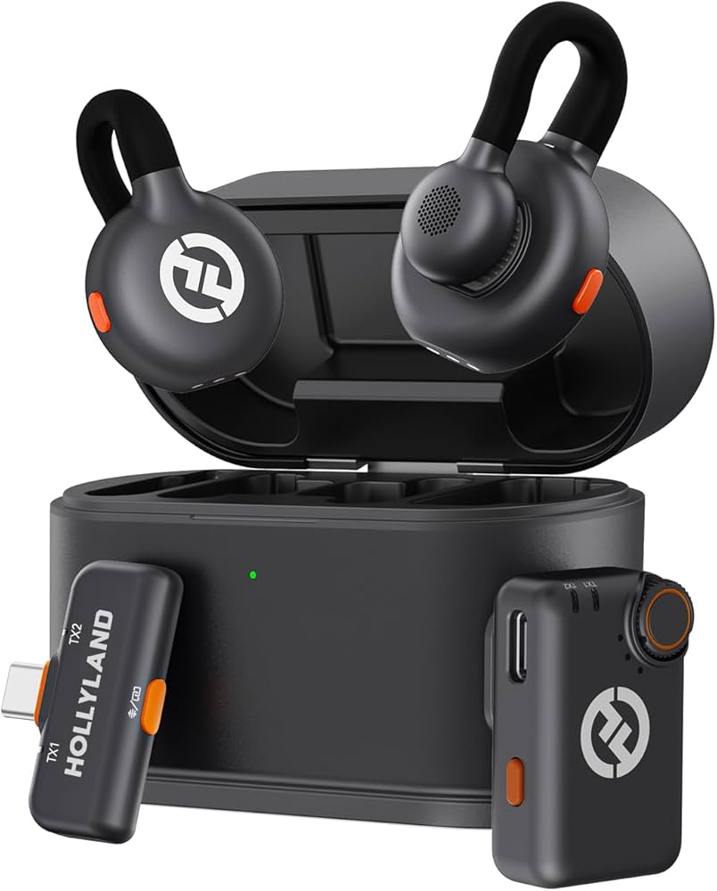 Amazon | Hollyland Lark M2S Mini Combo (カメラ RX+USB-C RX