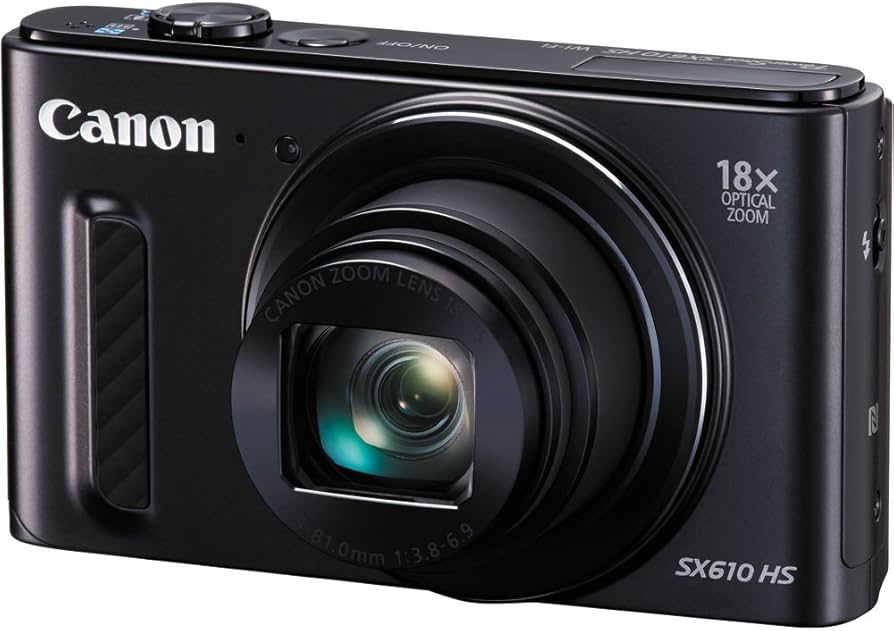 Amazon.com : Canon PowerShot SX610 HS - Wi-Fi Enabled (Black