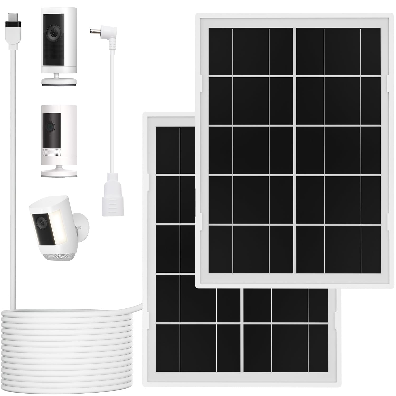 Amazon.com : 7W Solar Panel for Ring,2Pack Solar Charger for Stick