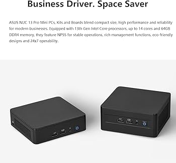 Amazon.com: ASUS NUC 13 Pro Mini Desktop, Intel 12-Core i7-1360P