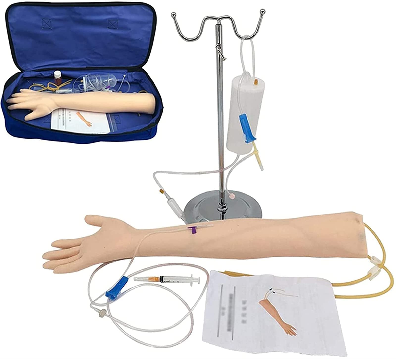 Amazon.co.jp: 採血練習キット 静脈注射用モデル トレーニング用 腕