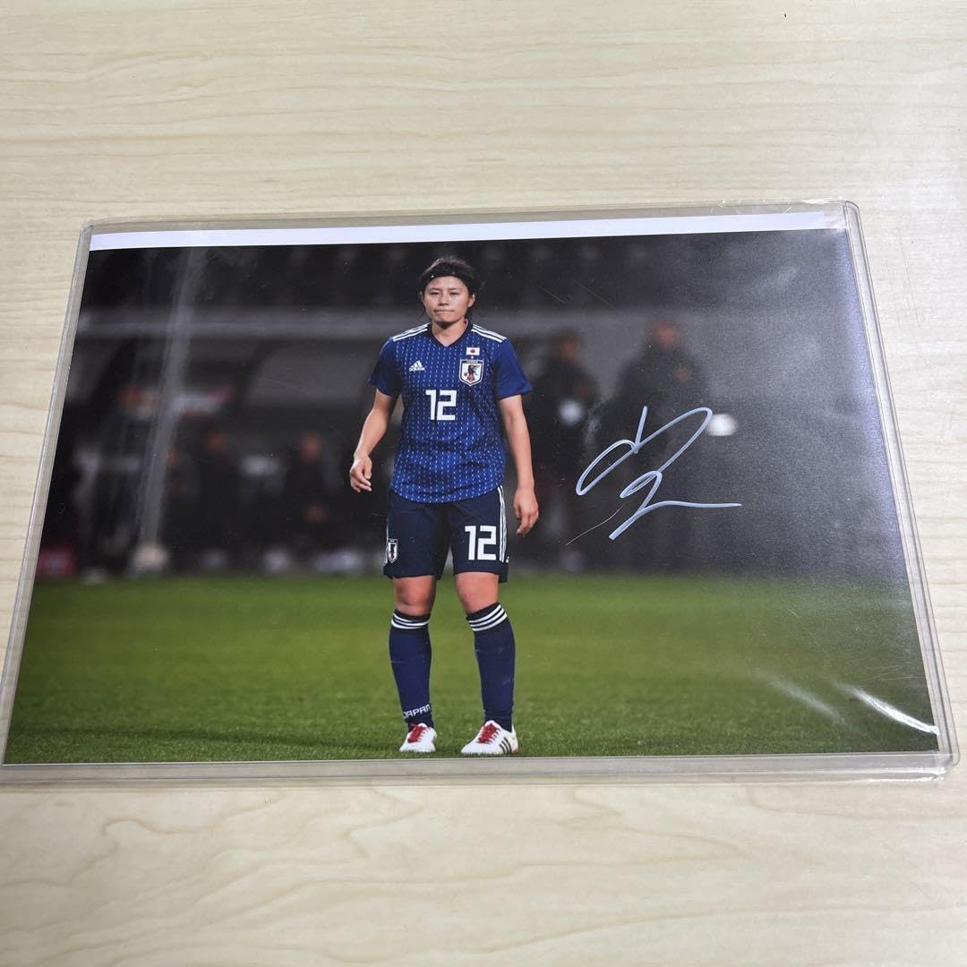 Amazon.co.jp: なでしこジャパン 日本代表女子サッカー 楢本光 直筆