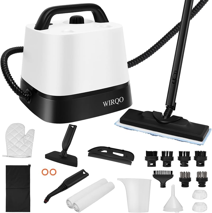 Amazon | 【スチームクリーナー】24個のアタッチメント付き 多目的