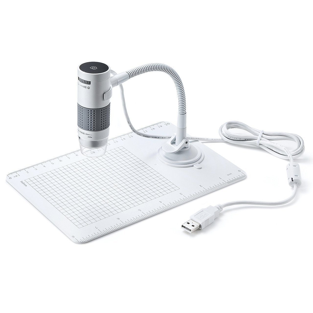 Amazon.co.jp: サンワダイレクト マイクロスコープ USB接続 PCで確認