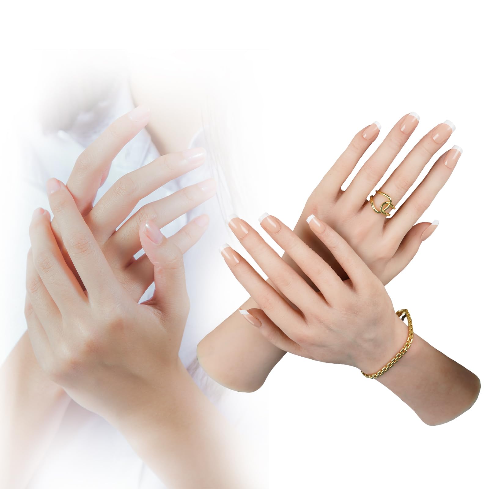 Amazon | KUMIHO シリコン手 手 模型 ハンドモデル デッサン手 女性の