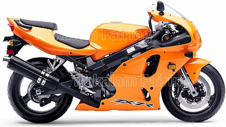 Amazon | オレンジ フェアリング ZX7R 96 97 98 99 00 01 02 03 ZX 7R