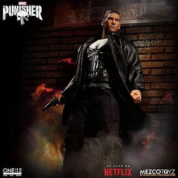 Amazon.co.jp: Mezco One : 12 Collective : Netflix Punisher Marvel