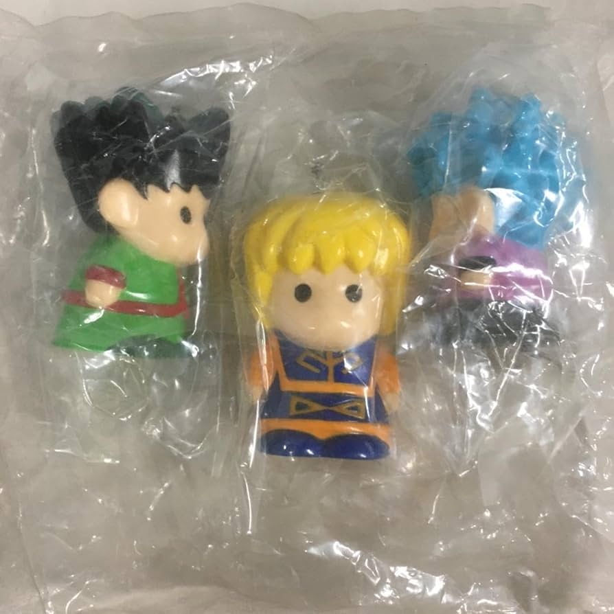 Amazon.co.jp: □ ハンターハンター HUNTER×HUNTER 指人形 3個 セット