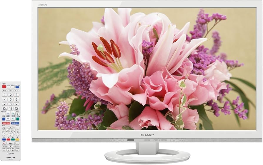 Amazon | シャープ AQUOS 液晶テレビ 24型 ホワイト系 LC-24K30-W