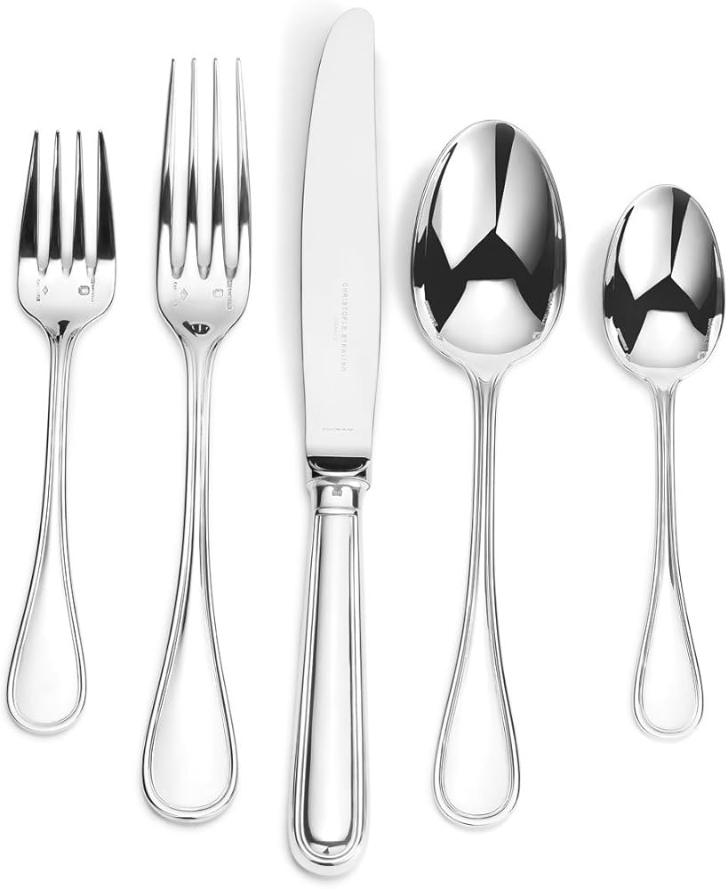 Amazon | クリストフルアルビシルバーメッキ5-piece夕食設定