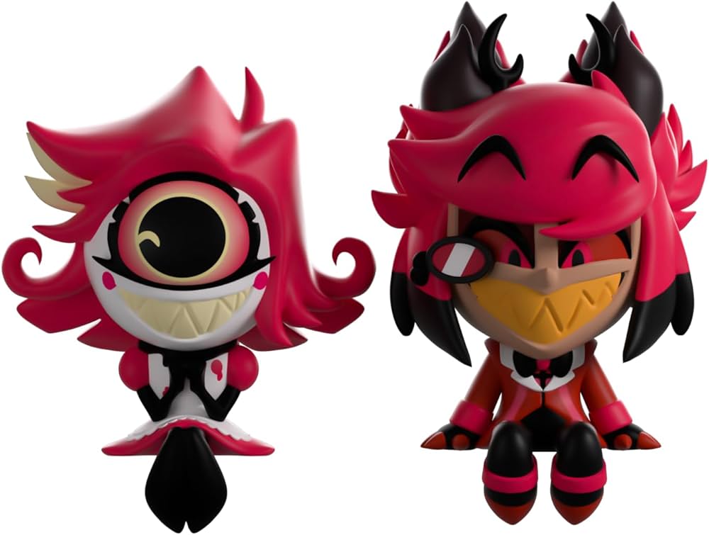 Amazon.co.jp: Youtooz Hazbin Hotel モニターフィギュア 2体セット