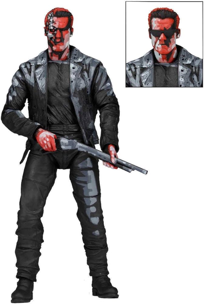 Amazon.com: NECA Terminator 2 T-800 Action Figure (Video Game