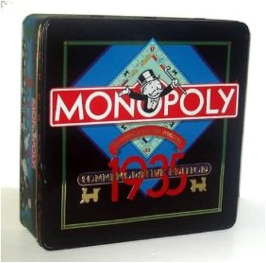 Amazon.com: Monopoly 1935 Commemorative Edition Board Game (Parker