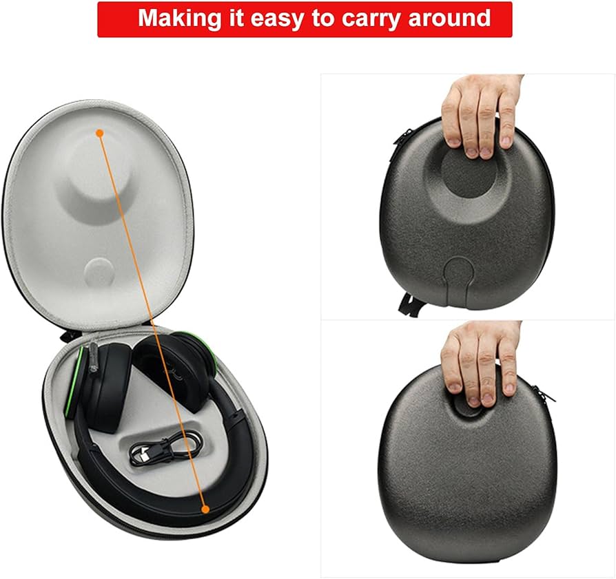 Amazon.co.jp: ワイヤレスヘッドセットケースヘッドフォンケース