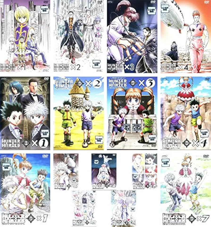 Amazon.co.jp: HUNTER×HUNTER ハンターXハンター OVA 全4巻 + OVA G・I