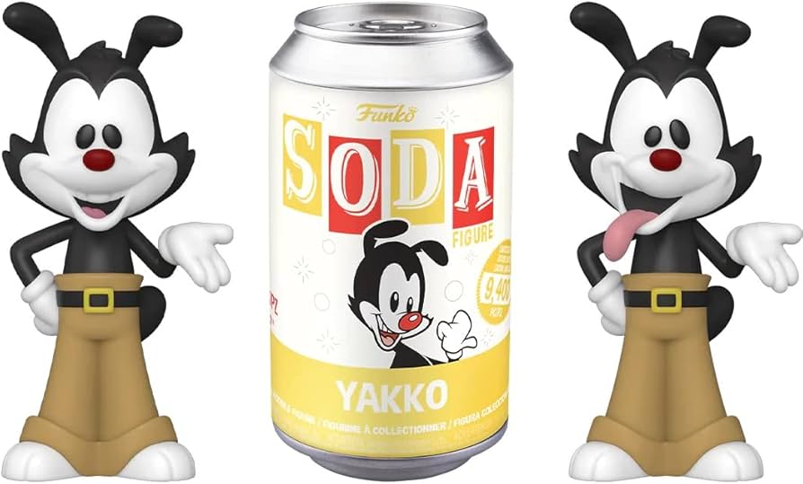 Amazon.com: Funko Animaniacs Yakko Warner Vinyl Soda Figure with