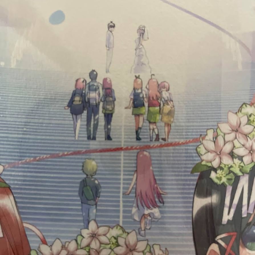 Amazon.co.jp: 五等分の花嫁 甘神さんちの縁結び メタリック複製原画