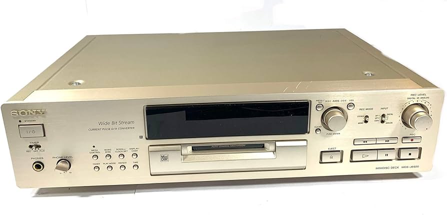 優良動作品・録音動作確認済・SONY ソニー ダブルディスクデッキ MDS