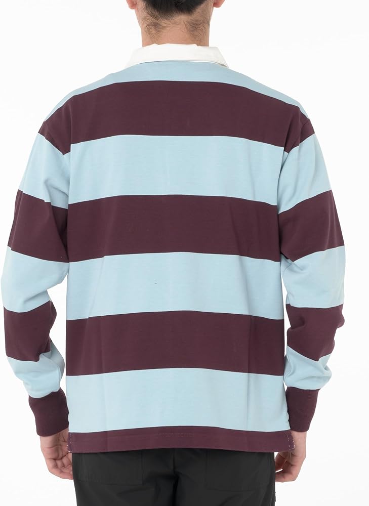 Amazon.co.jp: [カンタベリー] ラガーシャツ 4INCH STRIPE RUGBY