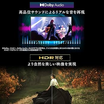 Amazon | アイリスオーヤマ 2K スマート液晶テレビ 32V型 32WEA20