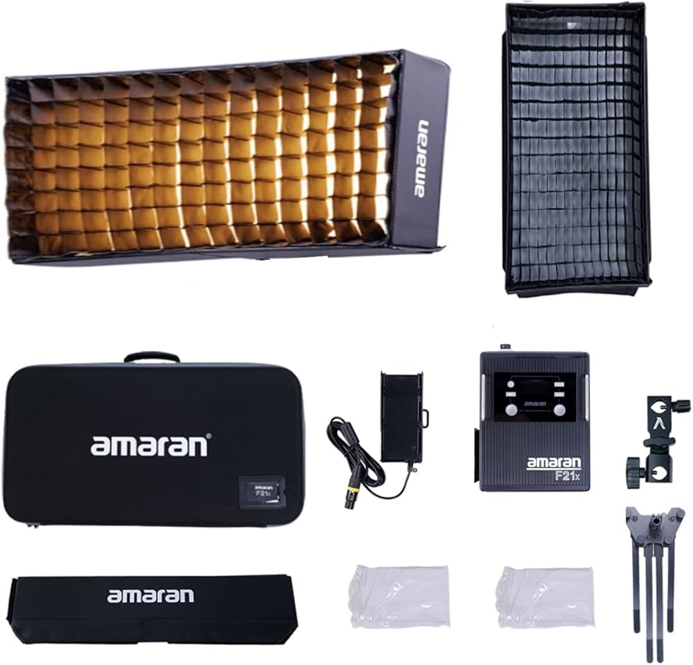 Amazon | Aputure Amaran F21x 100W フレックス LED ライトマット 二色