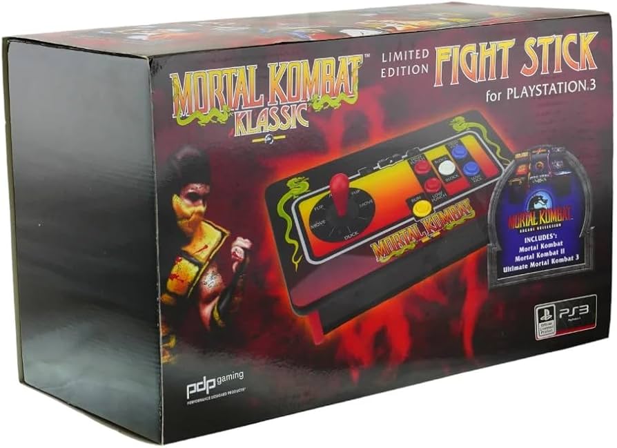 PS3 Mortal Kombat Klassic FightStick : Amazon.in: Video Games