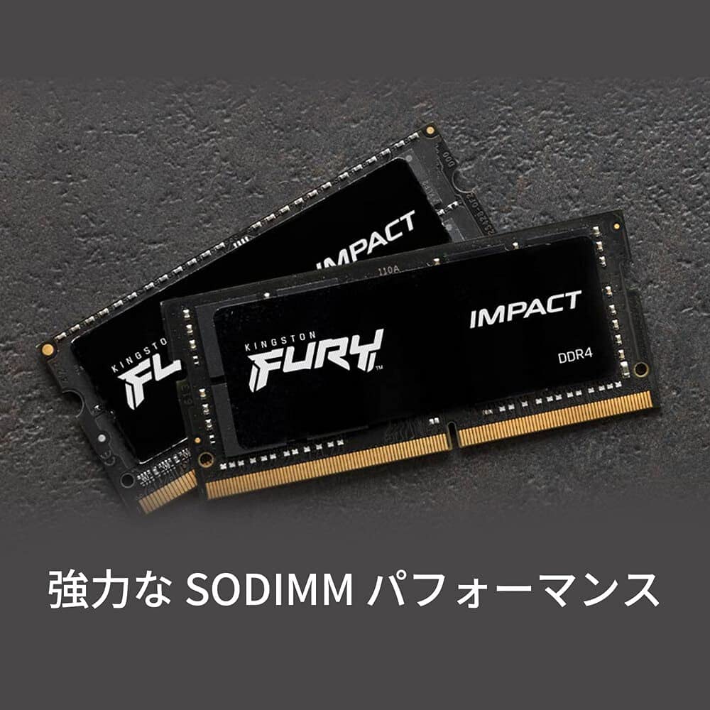 Amazon | キングストン Kingston FURYノートPC用メモリ DDR4 3200MT/秒