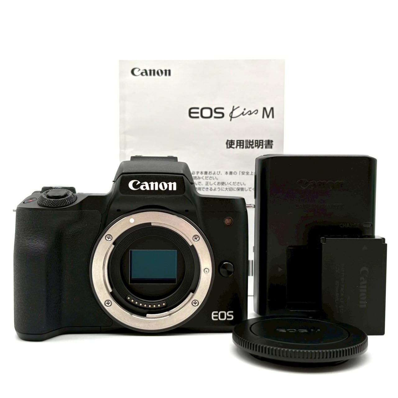 Amazon.co.jp: Canon EOS Kiss M, Black Body : Electronics