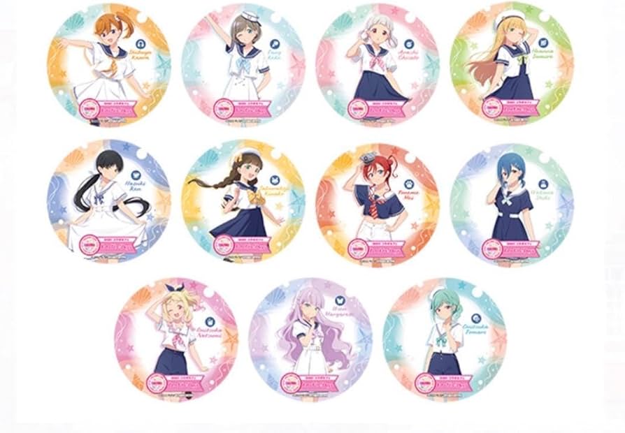 Amazon.co.jp: ラブライブ GIGO コラボカフェ コースター Liellaコンプ