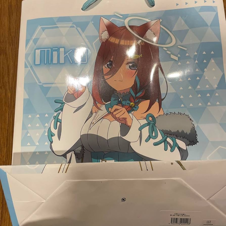 Amazon.co.jp: 五等分の花嫁 ドンキ 推し袋 中野三玖 ショッパー